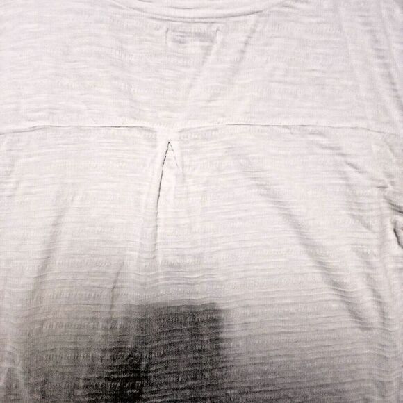 New Direction XL White Boho Minimalist Short with Short Sleeves 100% Cotton. - Picture 4 of 7